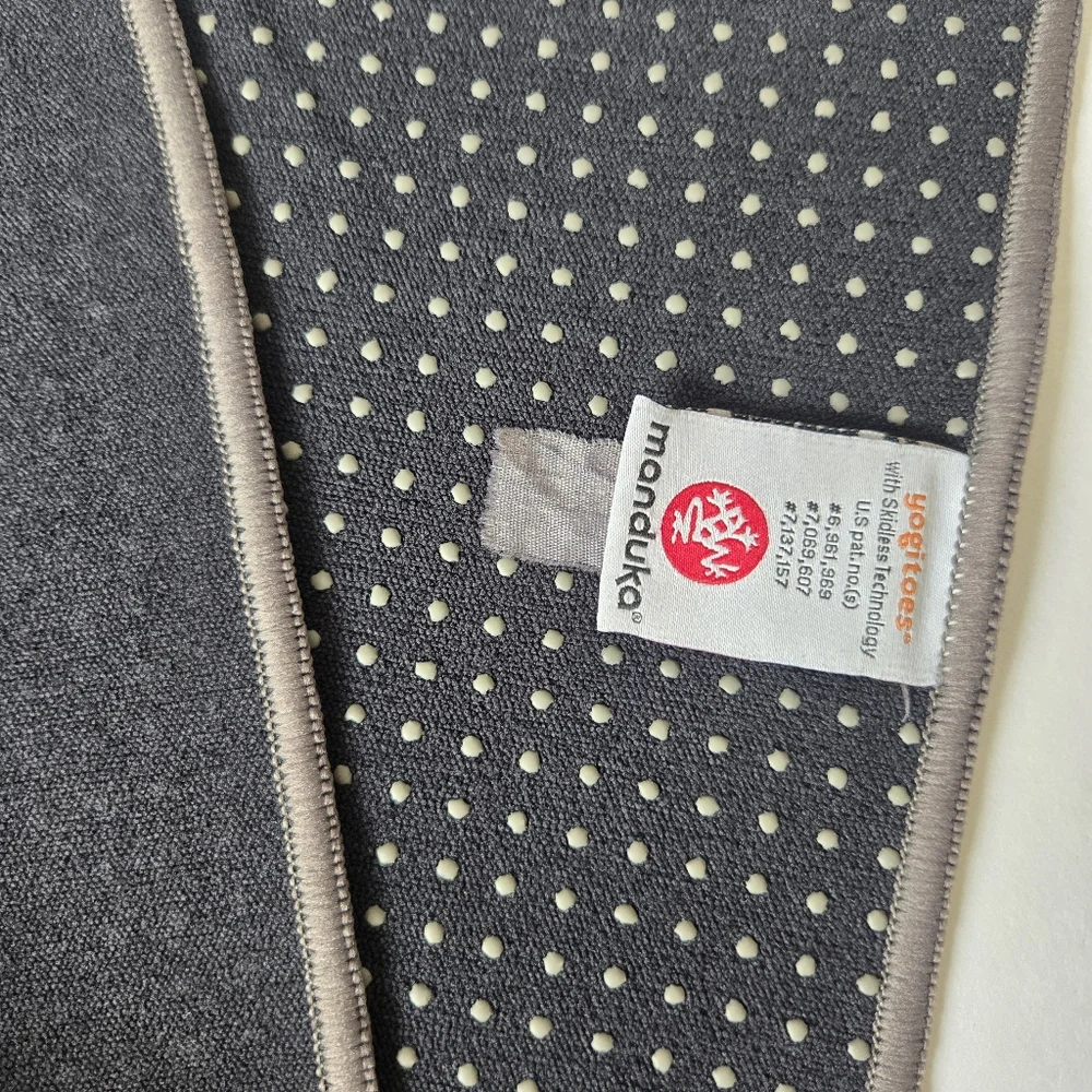 Gray Dot Reversible Beach Towel